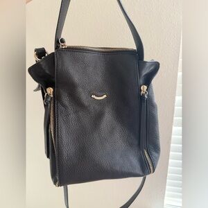 Black women shoulder bag